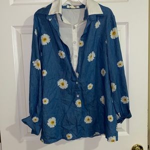 Women’s Sunflower Button-up